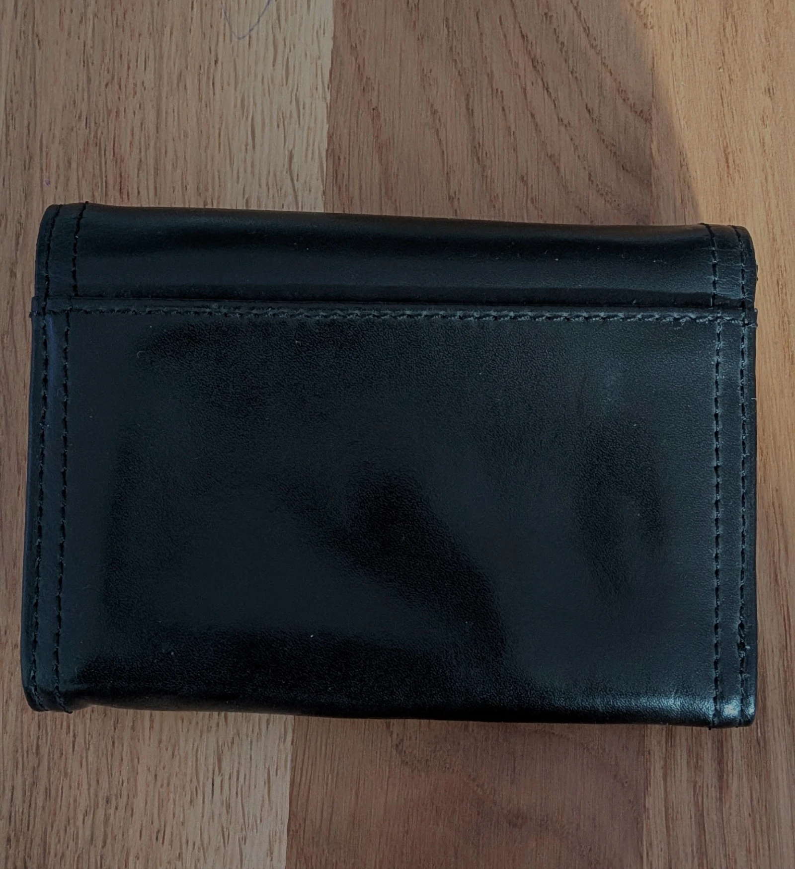 Porta-moedas Lancaster preto em couro vintage 💝 – photo 2
